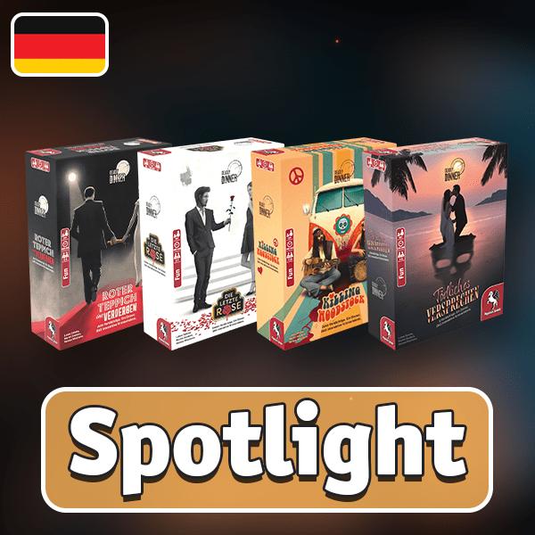 Actual product image Pegasus Crime Dinner: The Last Rose (German)