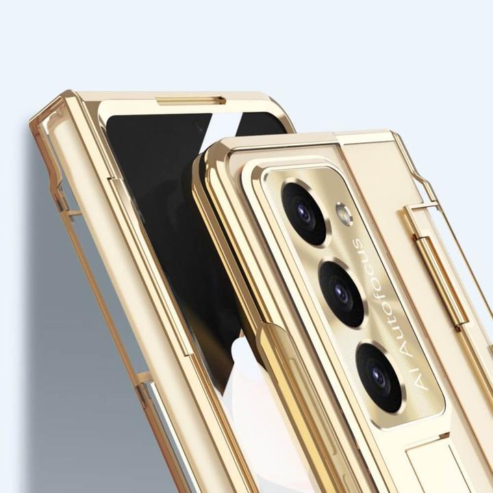 Produktbild Cover-Discount Galaxy Z Fold5 - 360-Grad Schutzhülle mit Kickstand schwarz (Samsung Galaxy Z Fold5)
