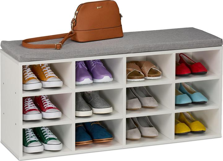 Actual product image Relaxdays Shoe Bench