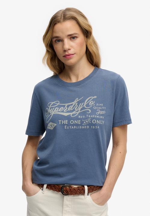 vintage indigoblau