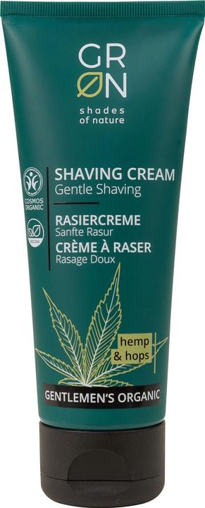 Actual product image GRN GENTLEMEN'S Rasiercreme sanft Hanf & Hopfen (75 ml, Shaving cream)