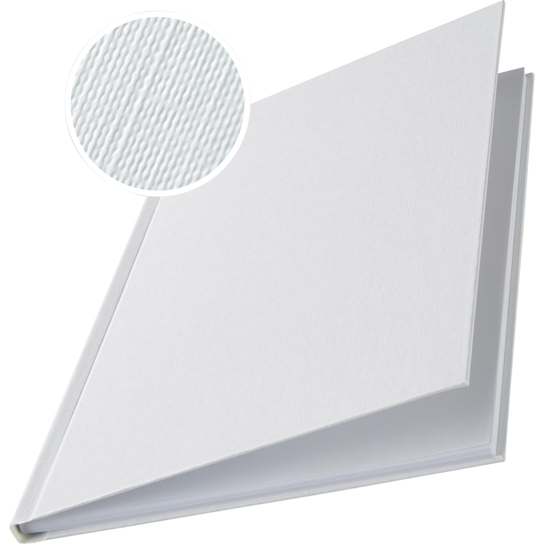 Leitz, Mappe, impressBIND Mappen Hard Cover A4 10 Stk. - 7 mm, weiss (A4, 10 x)