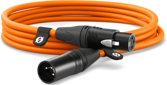 Productafbeelding RØDE XLR-3 Oranje (3 m, Apparaatspecifiek)