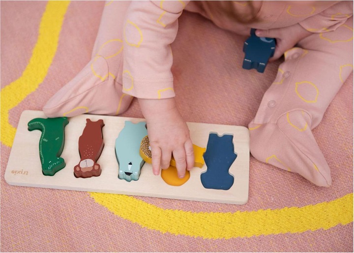 Image du produit Trixie Baby Houten vormenpuzzel