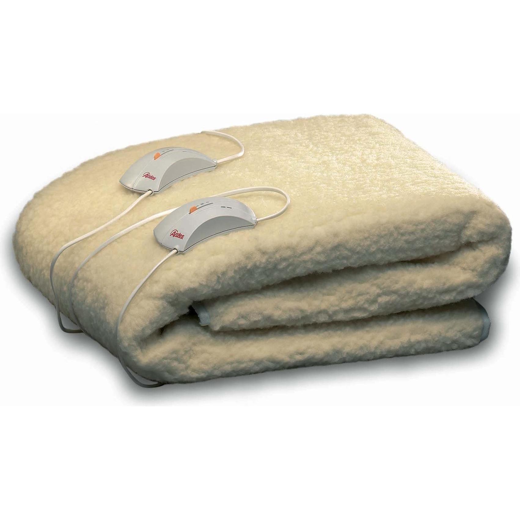 Poly Pool Beige Coperta Termica, Artk83 Coperta/Cuscino Elettrico Coperta Elettrica 60 W Lana (80 X 150 Cm)