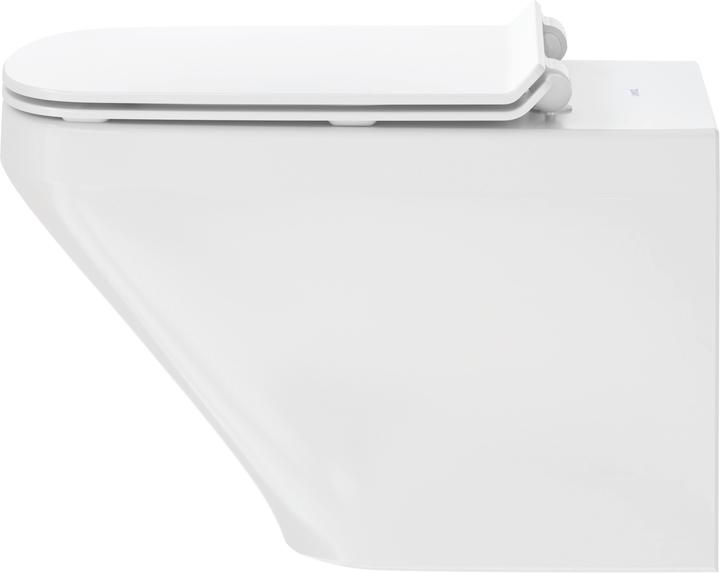 Actual product image Duravit Durastyle Rimless white wall-hung WC set with SoftClose WC seat and concealed fixings