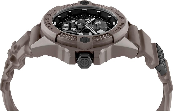 Actual product image Philipp Plein PWUBA0323 The $kull Ecoceramic (Analogue wristwatch, 44 mm)