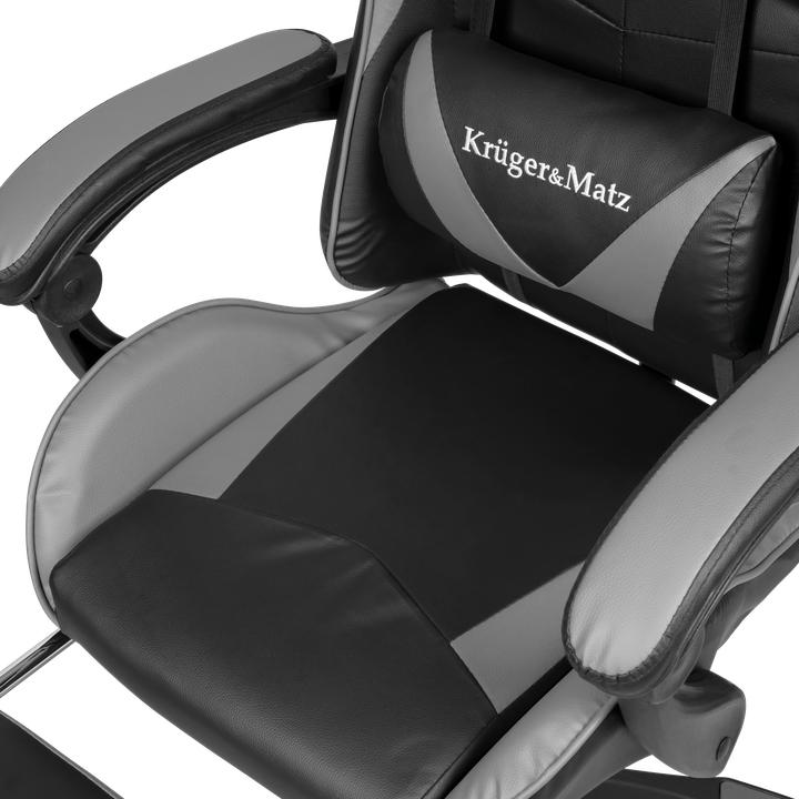 Actual product image Krüger&Matz Gaming chair Gaming chair Warrior GX-150 Gaming Chair, Black-gray