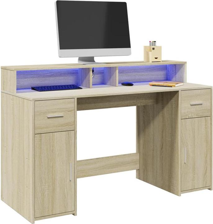 Actual product image vidaXL Schreibtisch (140 x 55 x 91 cm)