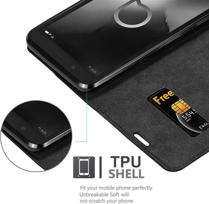 Actual product image Cadorabo Book Invisible Magnet Cover (Alcatel 1C (2019))