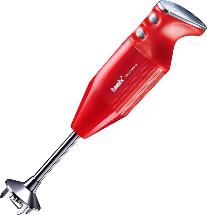 Productafbeelding Bamix Handmixer M250 Prime, Chroom/Rood (EU-stekker)