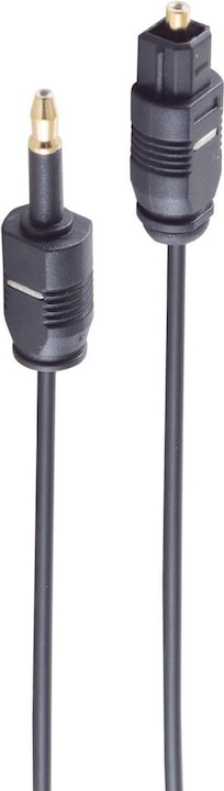Produktbild Shiverpeaks ®-BASIC-S--Lichtwellenleiterkabel 2,2mm, Toslink-Stecker auf 3,5mm Opti-Stecker, 1,0m (1 m, TOSLINK)