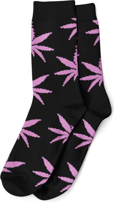 Actual product image R420 Long Socks Size 36-42 Black/Pink (36 - 42)