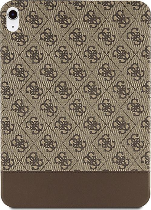 Produktbild Guess 4G Stripe Allover für Apple iPad 10.9 (2022) - brown (IPad 10.9")