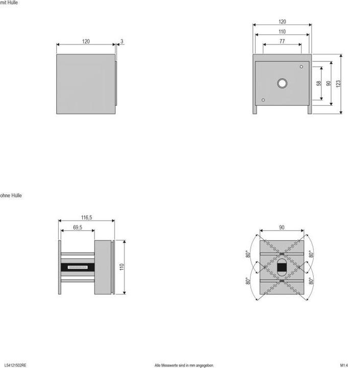 Actual product image EVN-Lichttechnik LED wall-mounted luminaire (400 lm)