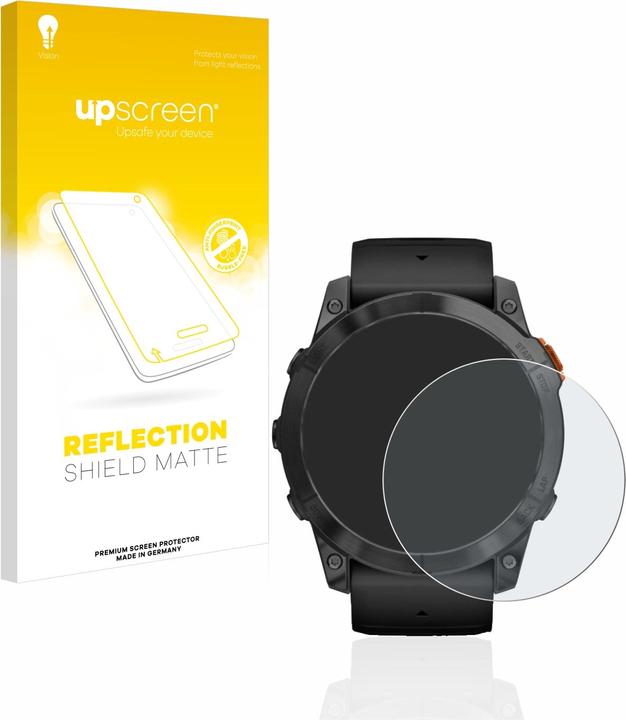upscreen Reflection Shield Pellicola Opaca (Garmin Fenix 7X Pro Solare)