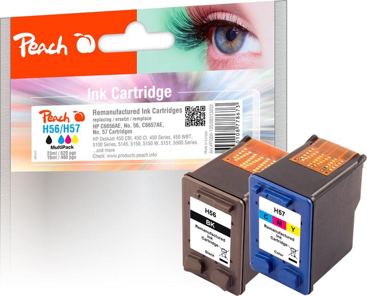 Produktbild Peach No. 56/57 (BK, C, M, Y)