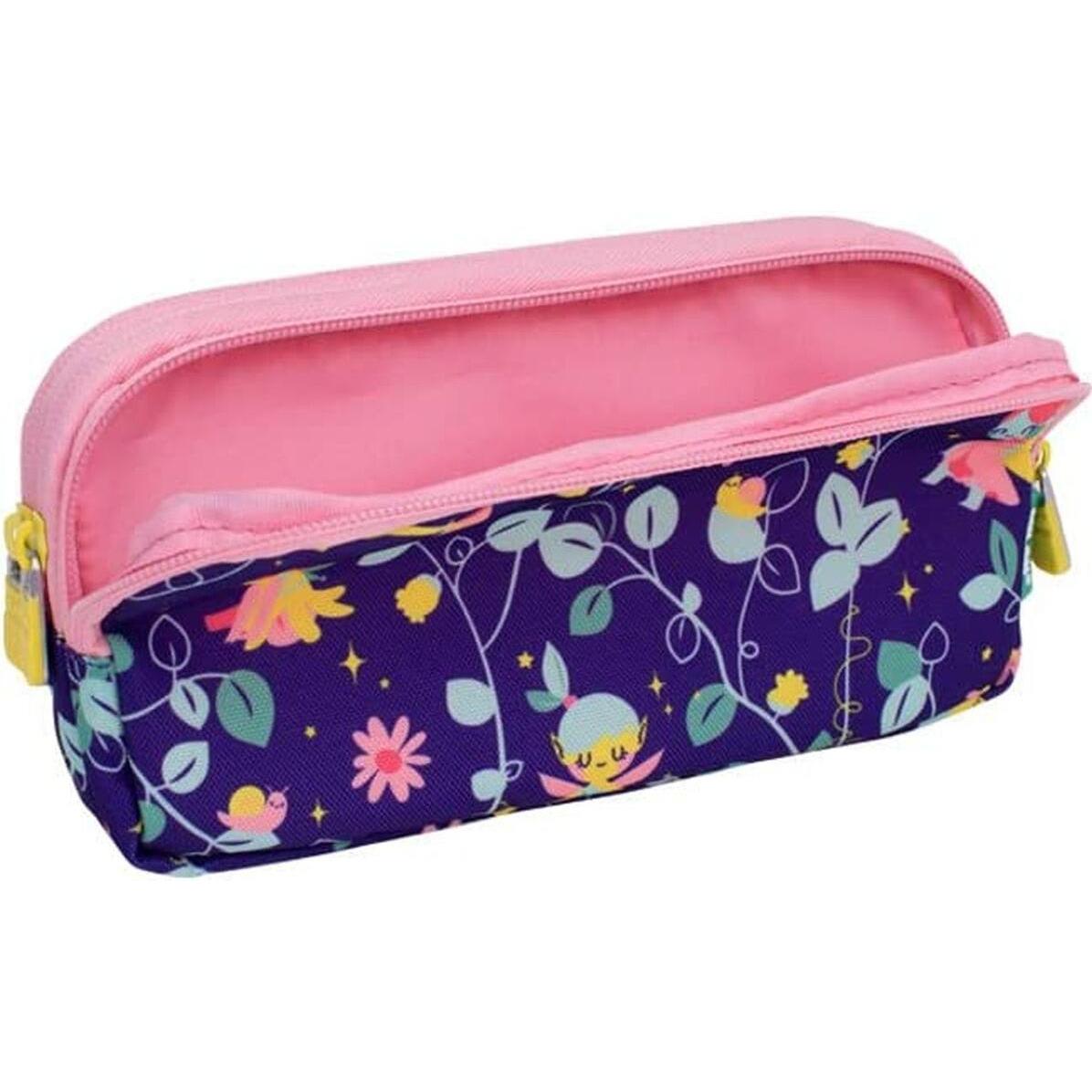 Thumbnail - Milan, Etui, Dreifaches Mehrzweck-Etui Fairy Tale Lila 20 x 11 x 6,5 cm