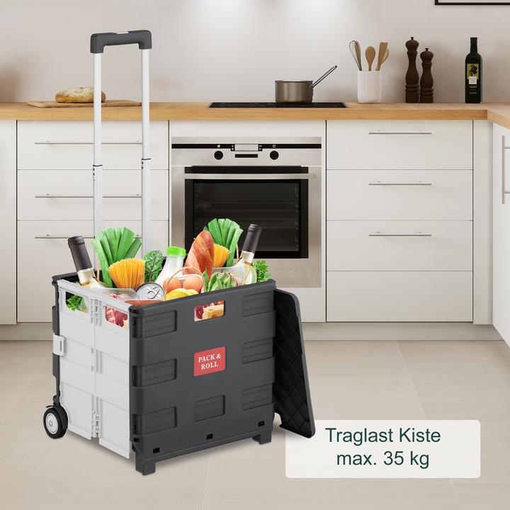 Produktbild Relaxdays Einkaufstrolley