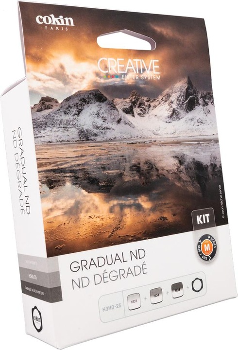 Produktbild Cokin H3H0-25 Gradual ND Filter Kit + Filterhalter (82 mm, ND- / Graufilter, 82 mm)
