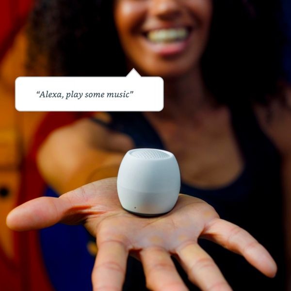Image du produit Boompods Zero Talk Haut-parleur Bluetooth® Amazon Alexa directement intégré, mains libres, antichoc, W... (5 h, Fonctionnement sur batterie)