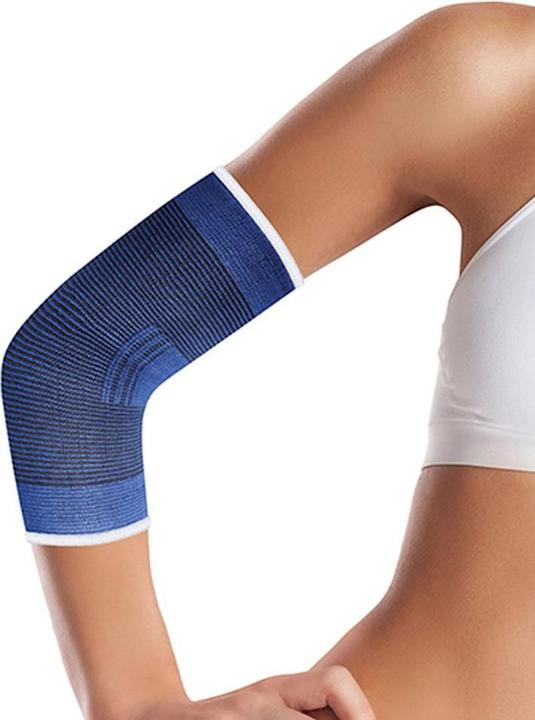 Produktbild Lifemed Sportbandagen elastisch blau, Ellenbogenschutz, Grösse: S (S)