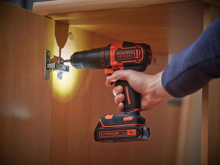 Image du produit Black & Decker BDCHD18KBQW Perceuse à percussion sans fil (Clé à chocs)