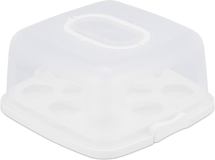 Actual product image Relaxdays Square Cake Carrier