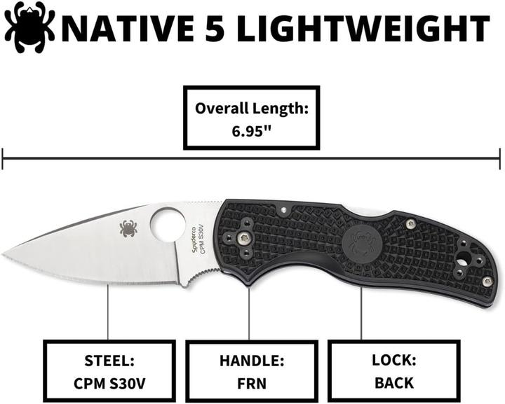 Image du produit Spyderco Native 5 (7.50 cm)