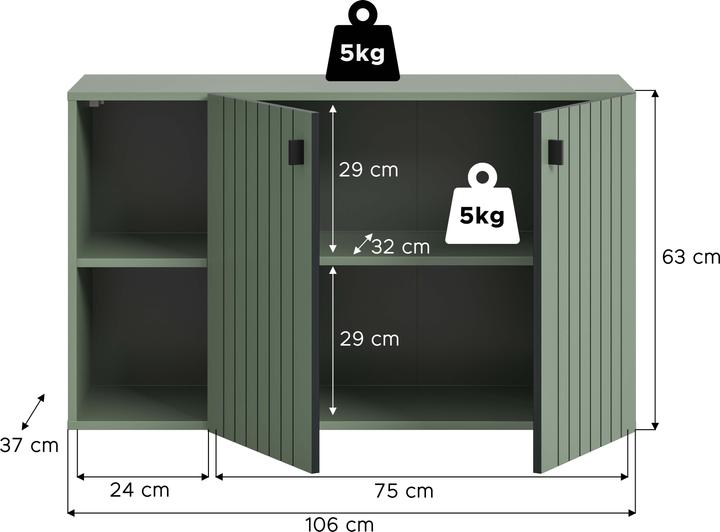 Produktbild Xonox Home Station (106 x 37 x 63 cm)
