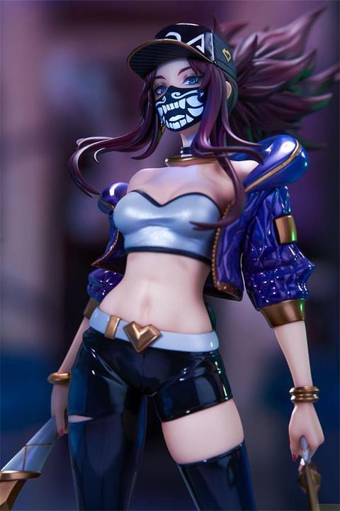 Actual product image Apex League of Legends PVC Statue 1/7 K/DA Akali 25 cm