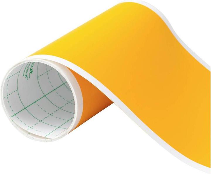 Productafbeelding Cricut Smart Vinyl Permanent Joy 14x122cm 1 vel Mat Maïs Geel (P)