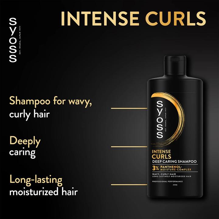 Actual product image Syoss Curls & Waves (Liquid shampoo, 440 ml)