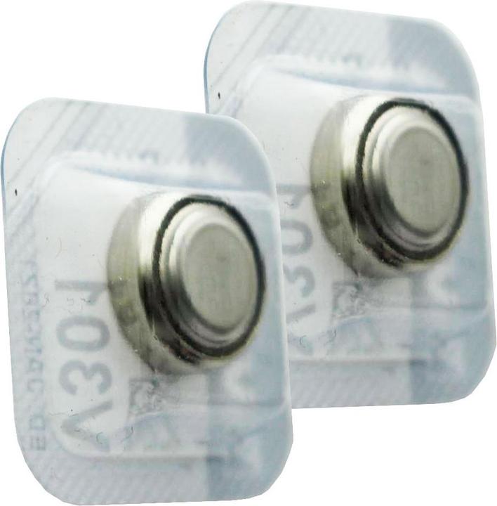 AccuCell Batterie für Garmin Vivofit 4, Batteriesatz Garmin Vivofit 4, 2x Knopzellen Batterie (2 Stk., Gerätespezifisch, 110 mAh)