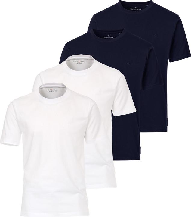 Produktbild Casamoda 4er Pack Basic T-Shirt (L)