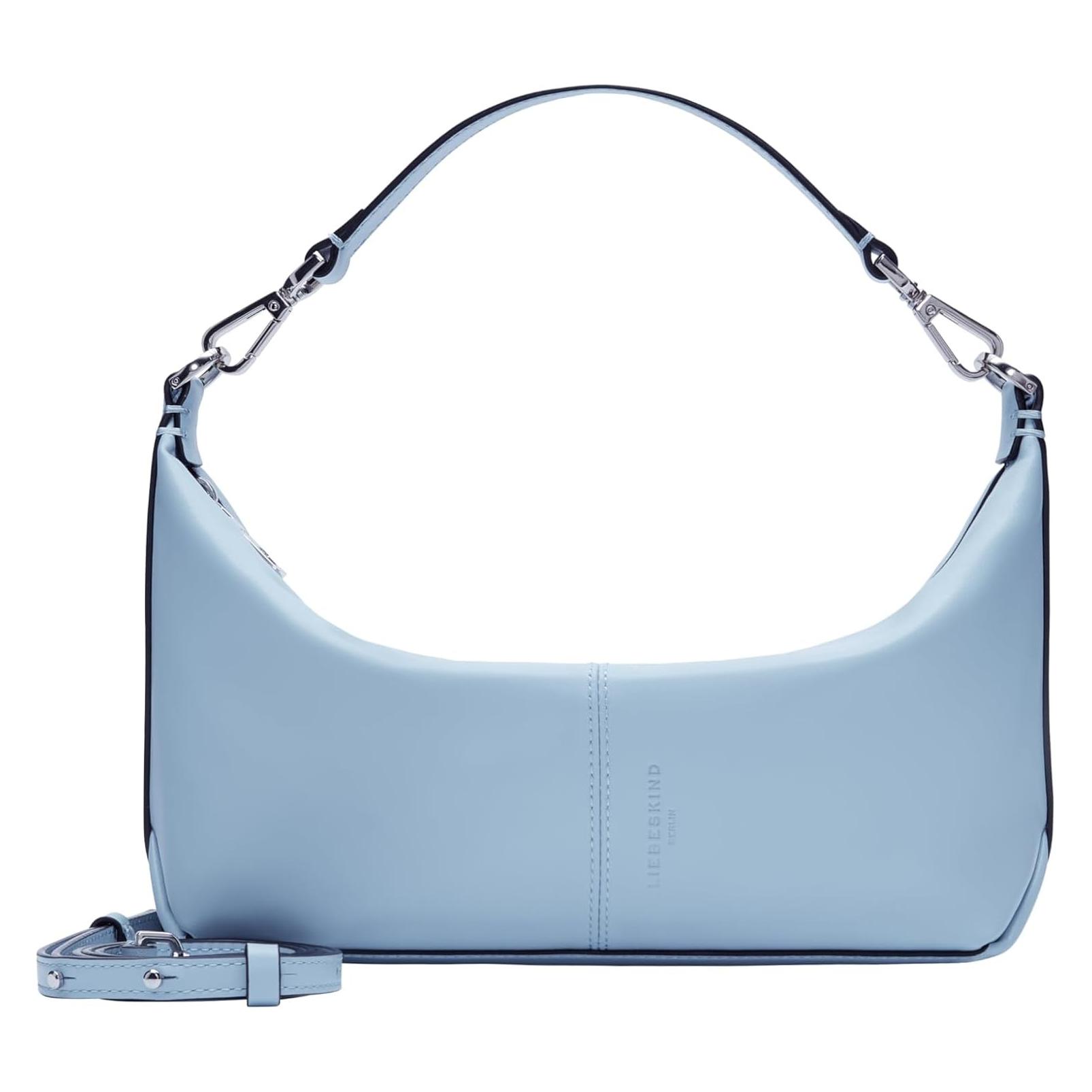 Liebeskind Berlin, Vrouwen, Handtas, Paris Biker Hobo Bag S Breath, Blauw