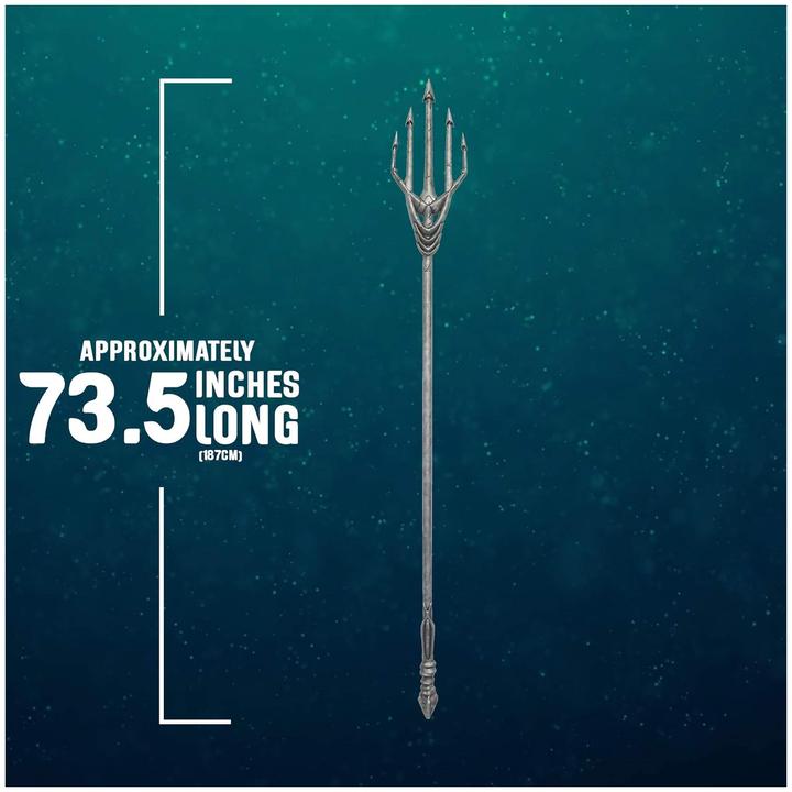 Actual product image Noble Collection Justice League: Aquaman's Trident