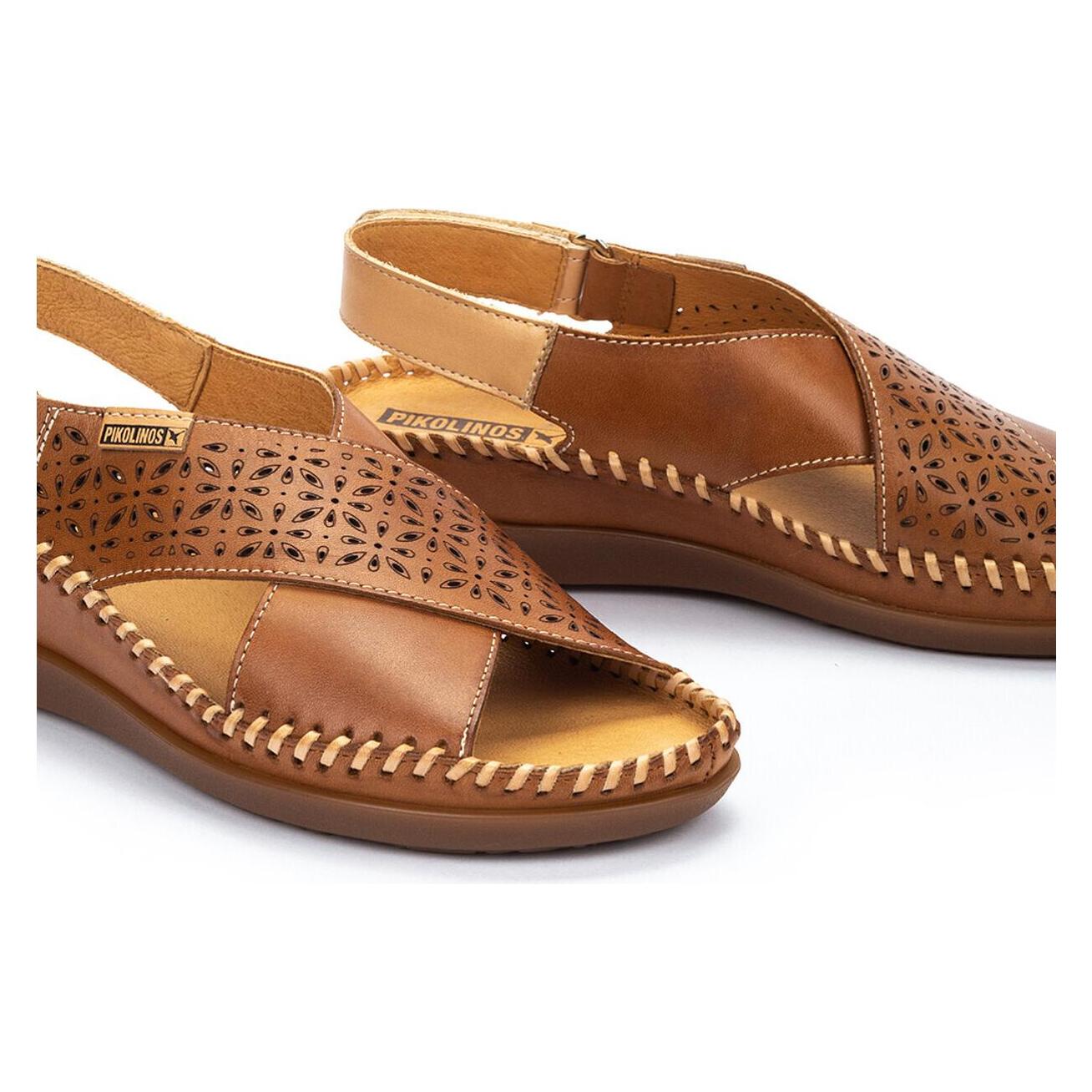 Pikolinos, Damen, Sandalen, Cadaques, Braun, (38)