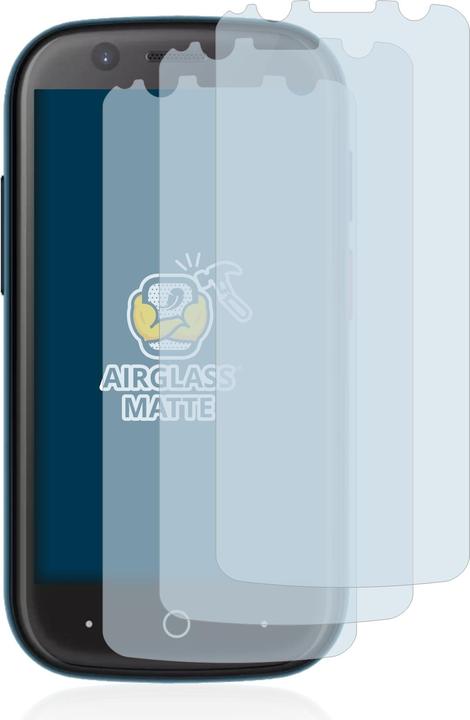Actual product image BROTECT AirGlass Glass Matte (3 pcs., Unihertz Jelly 2)