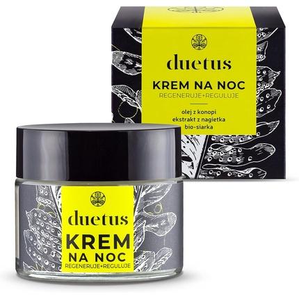 Actual product image Duetus Night Cream regenerates + regulates 50ml (50 ml, Night cream)
