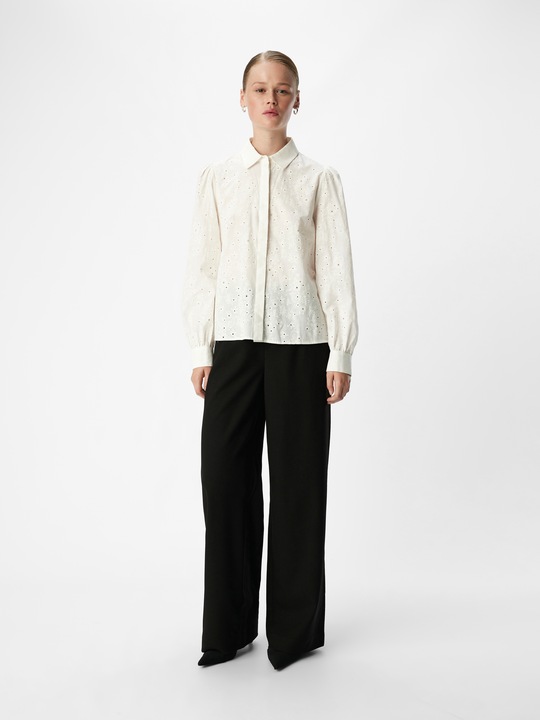 Produktbild Object Broderie Anglaise Hemd (38)