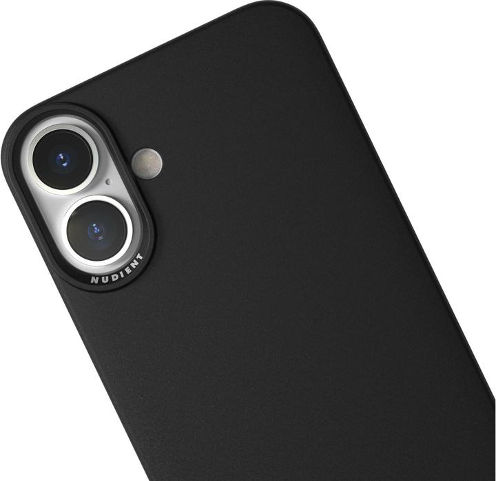 Produktbild Nudient Back Cover Thin Case Magsafe iPhone 16 Plus Ink Black (Apple iPhone 16 Plus)