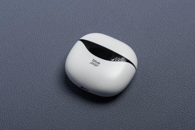 Actual product image Wired headphones Blue Star BLUE STAR wireless earphones bluetooth TWS T60 white (4.50 h, Wireless)