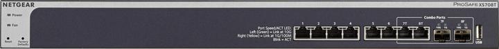 Actual product image Netgear Switch XS708T (10 Ports)