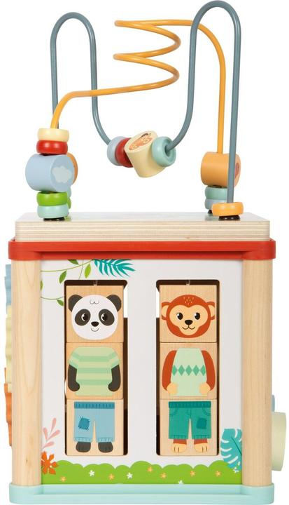 Actual product image small foot Motor Activity Cube "Jungle Friends"