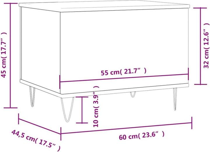 Image du produit vidaXL Couchtisch