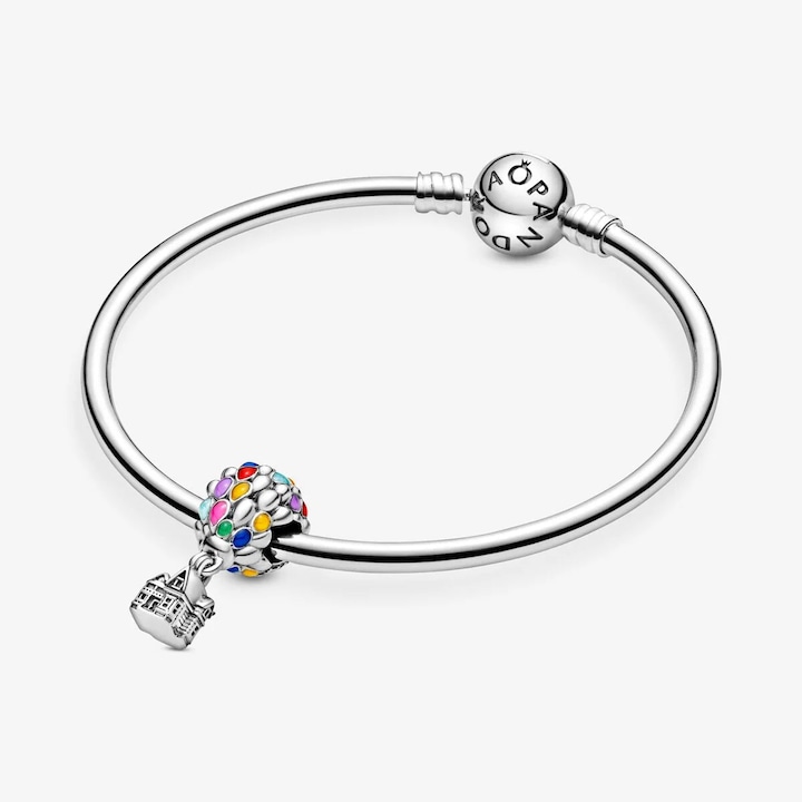 Actual product image Pandora Disney Pixar’s Oben Haus und Ballon (Silver 925, Enamel)