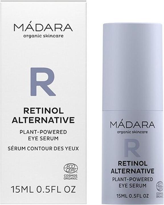 Produktbild Madara MDARA - Plant-powered eye serum Retinol Alternative (Plant-Powered Eye Serum) 15 ml (Augenpflege Serum, 15 ml, Tag + Nacht)