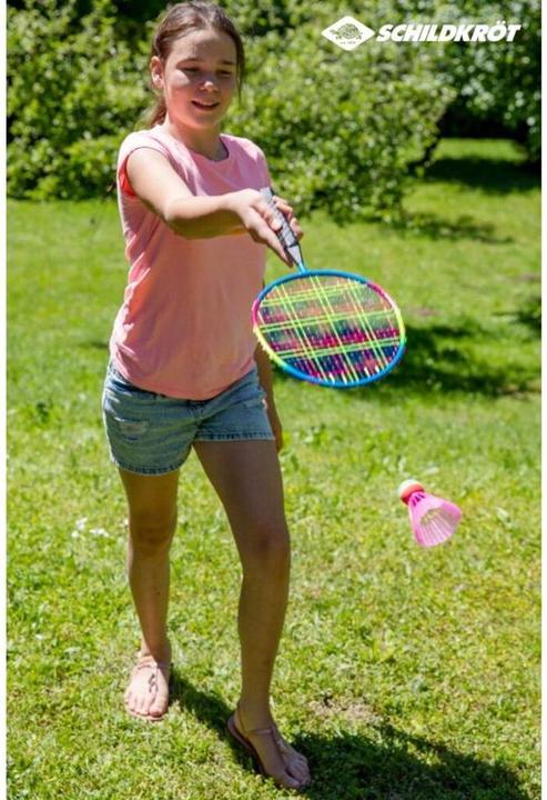 Produktbild MTS Federballset Schildkröt Junior 2 Schläger 2 Bälle
