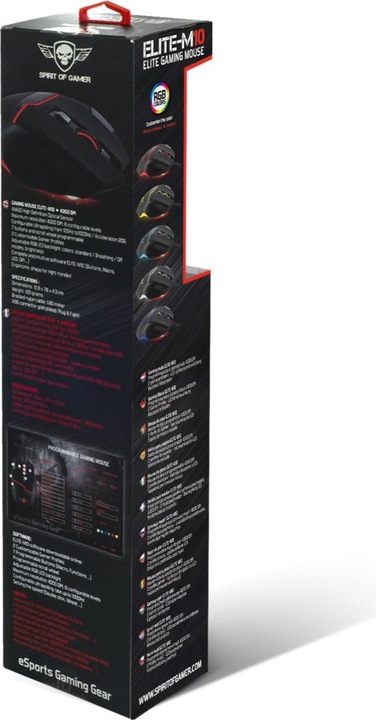 Produktbild Spirit Of Gamer Elite M10 Pack (Kabelgebunden)